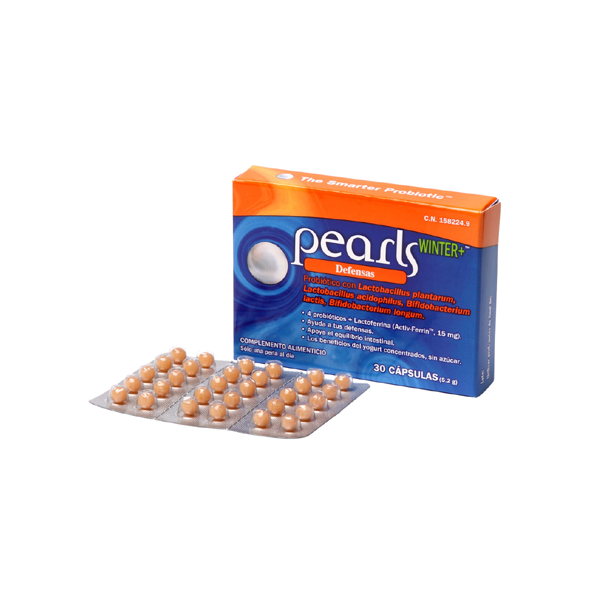 Foto Pearls winter 10 capsulas probiotico dhu