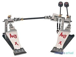 Foto pedales bombo axis percussion - pedal axis x doble
