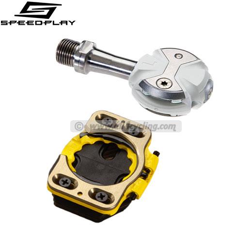 Foto Pedales Speedplay Zero Titanio - Blanco
