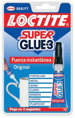 Foto Pegamento Instantaneo Super Glue 3 De Loctite Original 3 Gramos Cianocrilato