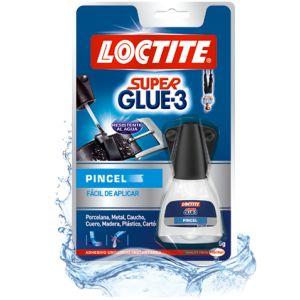 Foto pegamento instantaneo super glue 5 grs pincel Loctite