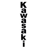 Foto Pegatinas - Kawasaki - Kawasaki vertical