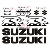 Foto Pegatinas - Suzuki - GSXR 600 2004