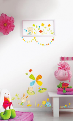 Foto Pegatinas pared infantil Peluches