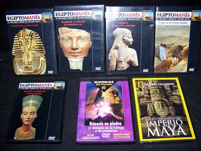 Foto pelicula lote de dvds especial egipto egiptomania y otros... buen estado