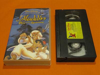 Foto Pelicula Vhs Aladdin Y El Rey De Los Ladrones Walt Disney Unifico Envios