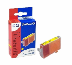 Foto Pelikan Inkjet Cartridge C21 replaces Canon BCI-6Y, yellow, 13 ml