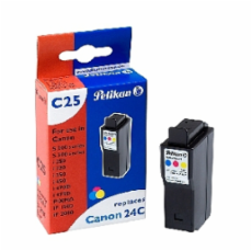 Foto Pelikan Inkjet Cartridge C25 replaces Canon BCI-24C, tricolor, 3 x 6 ml