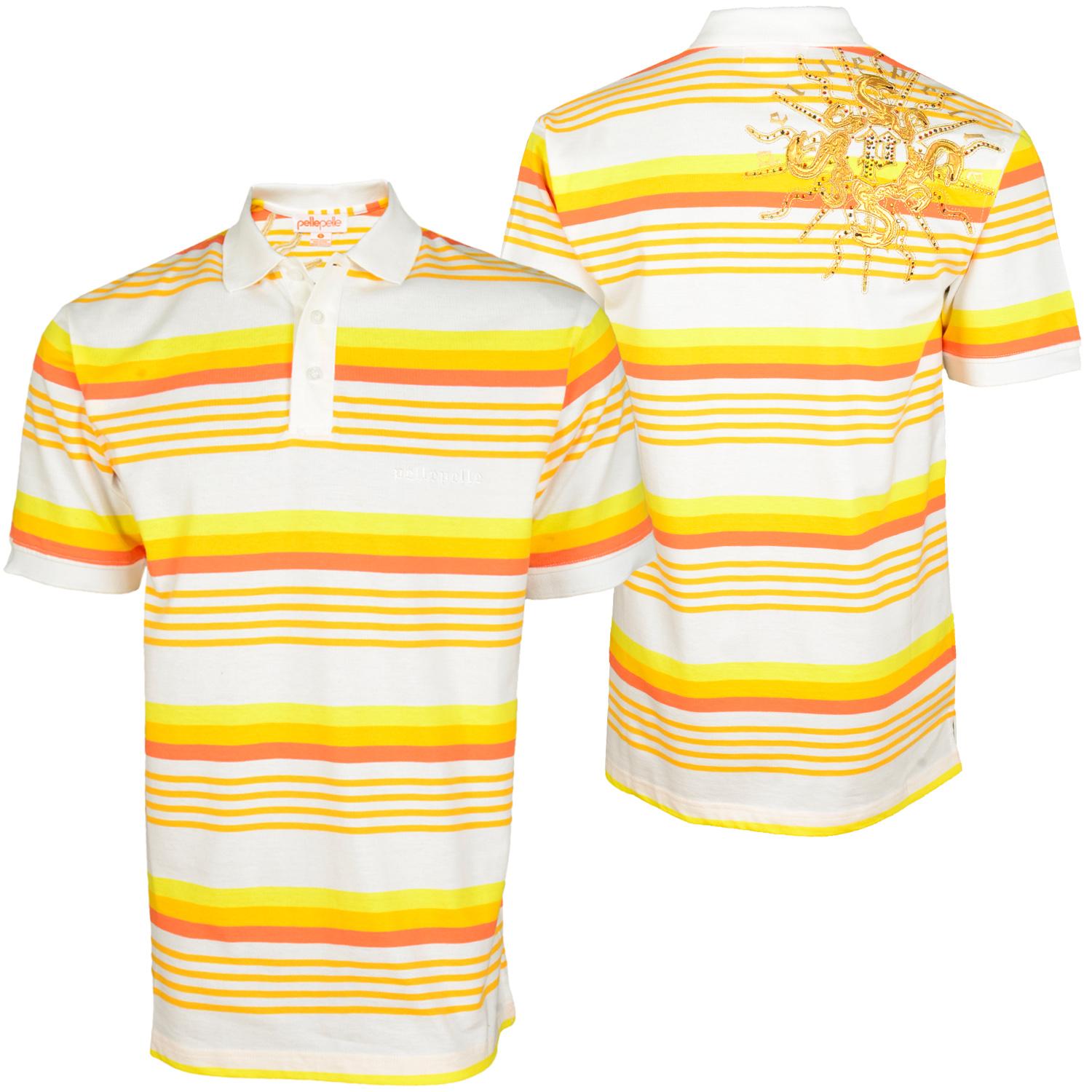 Foto Pelle Pelle S/s Yard Stripe Dragon Camisetas De Manga Larga Blanco...