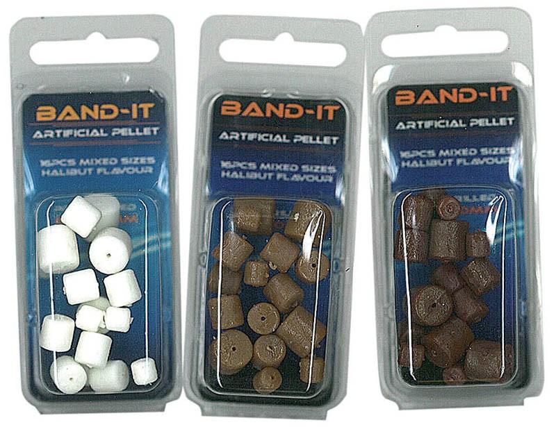 Foto pellet flotante band-it peces - blanco