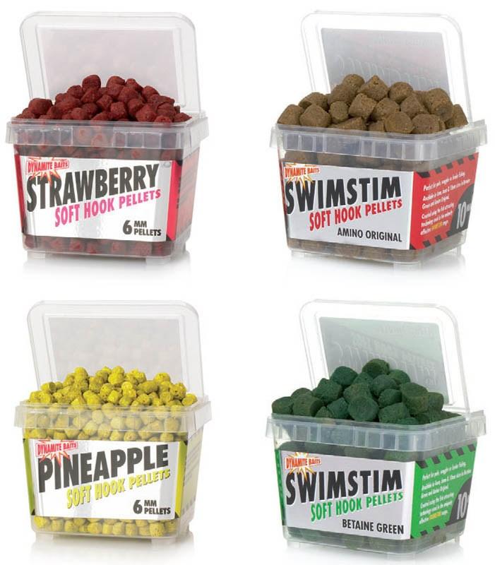 Foto pellets dynamite baits soft hook pellets fresa - ø 6mm