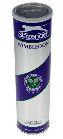 Foto Pelotas tenis Slazenger Tenis Wimbledon 2011 x4