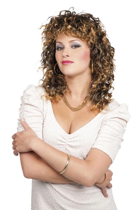 Foto Peluca años 80 para mujer