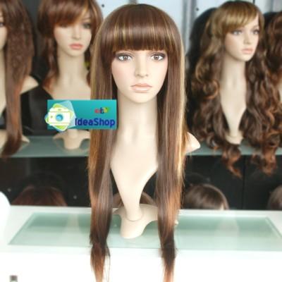 Foto Pelucas Peluca Wig Perücke Perruque 100%kanekalon 6553