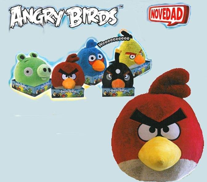 Foto Peluche angry birds 20cm.son.