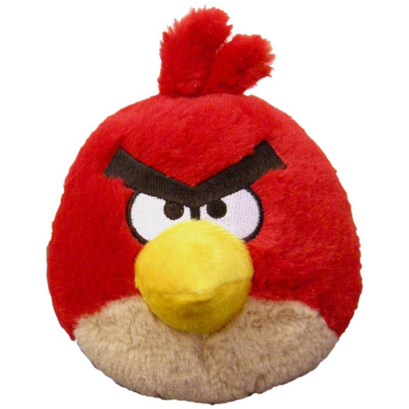 Foto Peluche Angry Birds Rojo 20cms