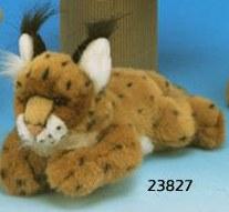 Foto Peluche lince acostado 23827