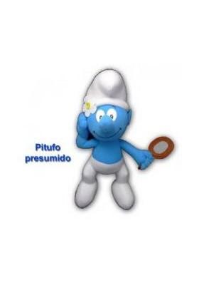 Foto Peluche los pitufos pitufo presumido 28 cm
