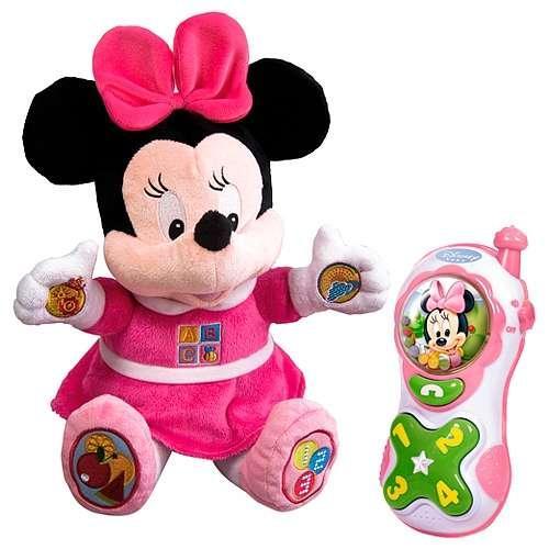 Foto Peluche Minnie + Teléfono