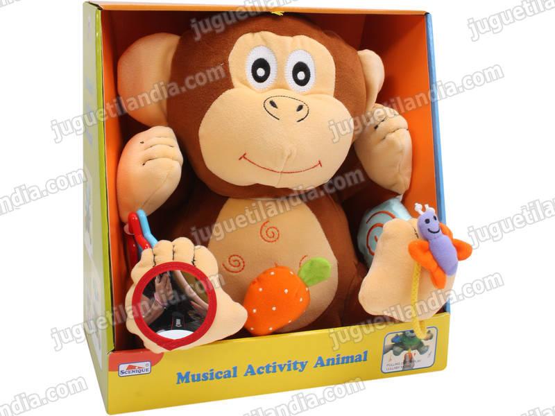 Foto Peluche musical actividades mono