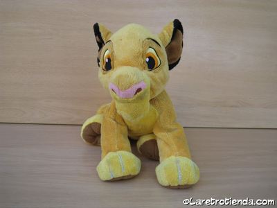 Foto Peluche Simba  De La Pelicula  El Rey Leon De Disney