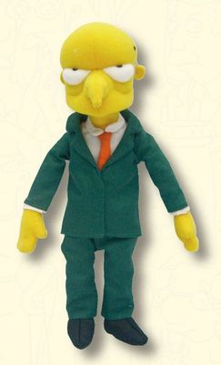 Foto Peluche Simpsons Sr Burns 37 Cms  Los Simpsons   -envio En 24/48h-
