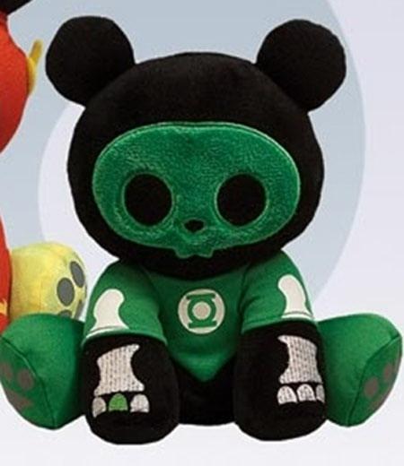 Foto Peluche Skelanimals Linterna Verde Beanie 15cms