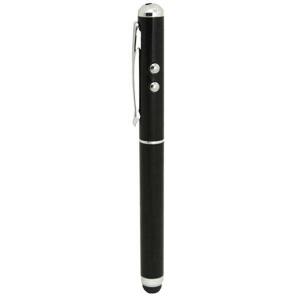 Foto Pen SilverHT Touch Screen Executive con luz LED y puntero láser