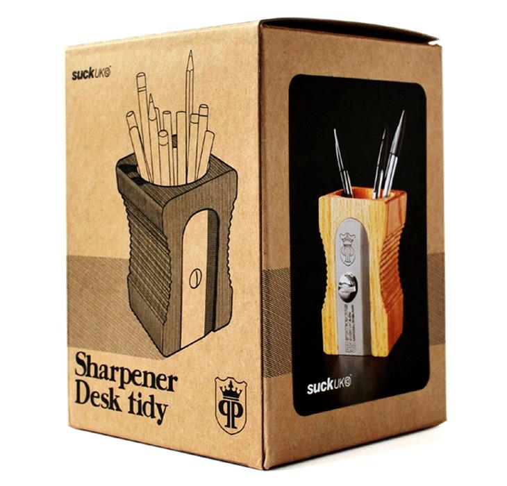 Foto Pencil Sharpener Pen Pot by SUCK UK
