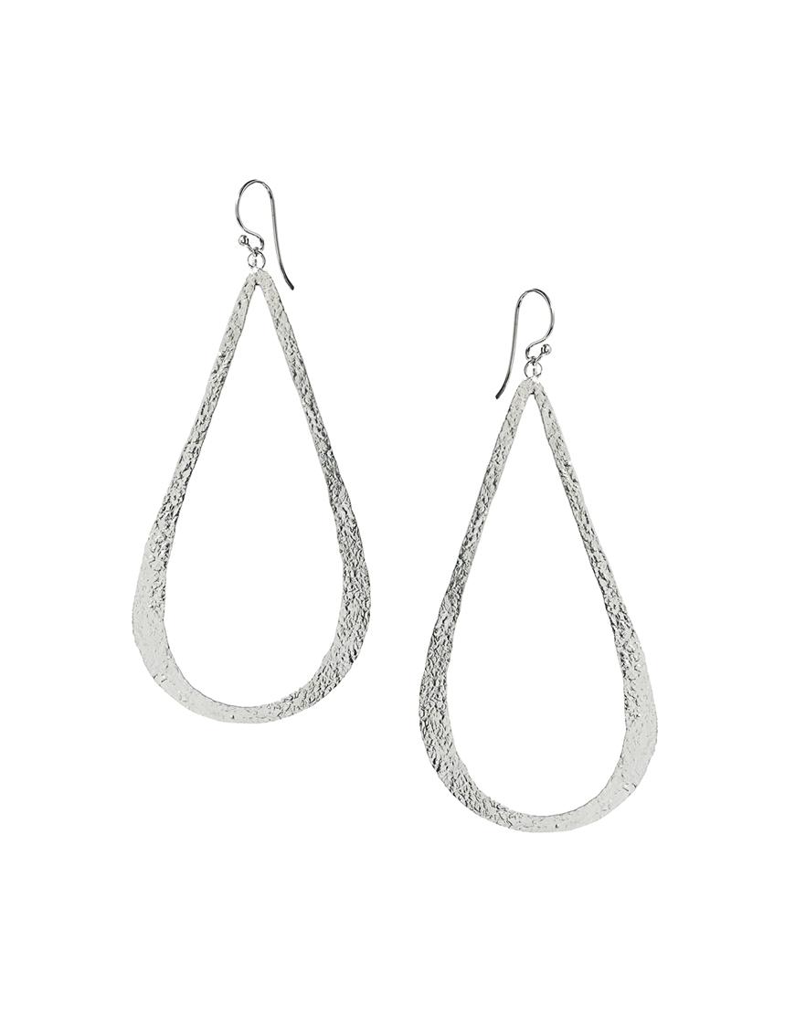 Foto Pendientes chapados en plata Aisha de Mirabelle Plateado