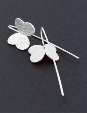 Foto Pendientes Mariposa blanca de Plata de María Goti