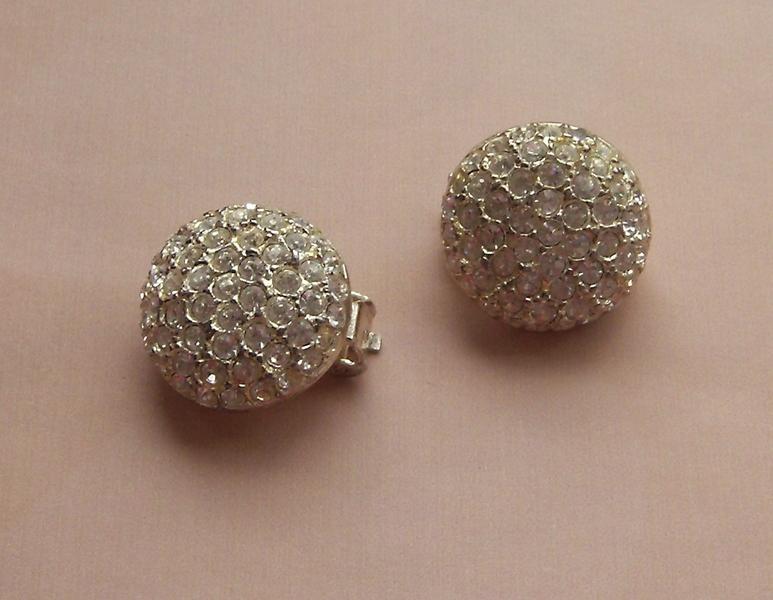 Foto Pendientes vintage abovedados con estrs