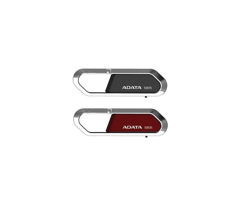 Foto Pendrive USB A-Data S805 4Gb - Mosquetón Rojo