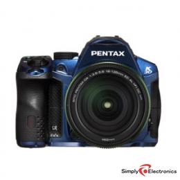 Foto Pentax DSLR K-30 (Blue) with 18-135mm WR Lens Kit