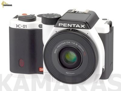 Foto pentax k-01 k1 k01 + 2.8/40mm xs k mount  profesional  nueva garantia