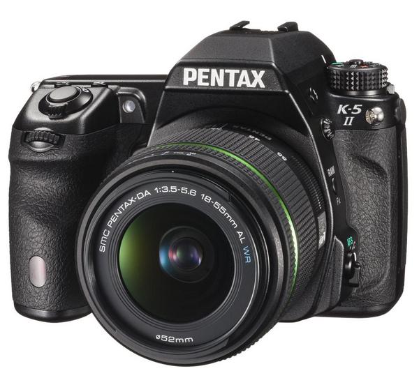 Foto Pentax K-5 II + objetivo DA 18-55 mm WR Incluye Cargador, Batería de litio