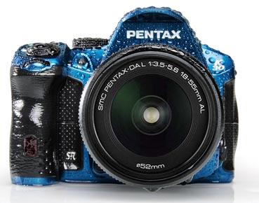 Foto Pentax K30 18-55mm DAL Azul