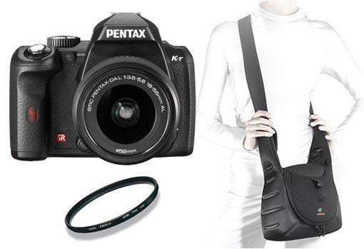 Foto Pentax Kr Negra + 18-55mm Kit Kata