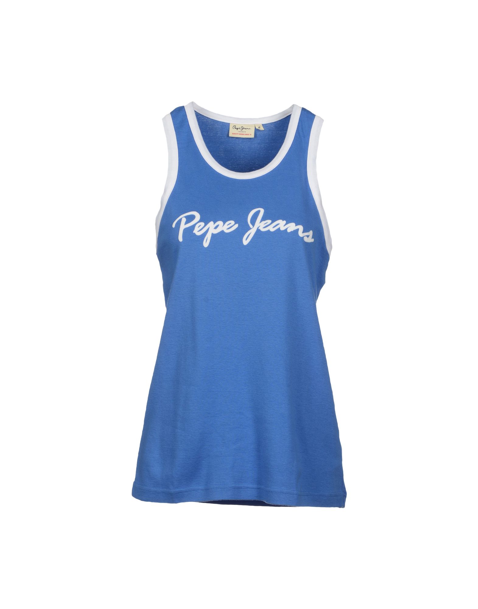 Foto Pepe Jeans Camisetas Sin Mangas Mujer Azul