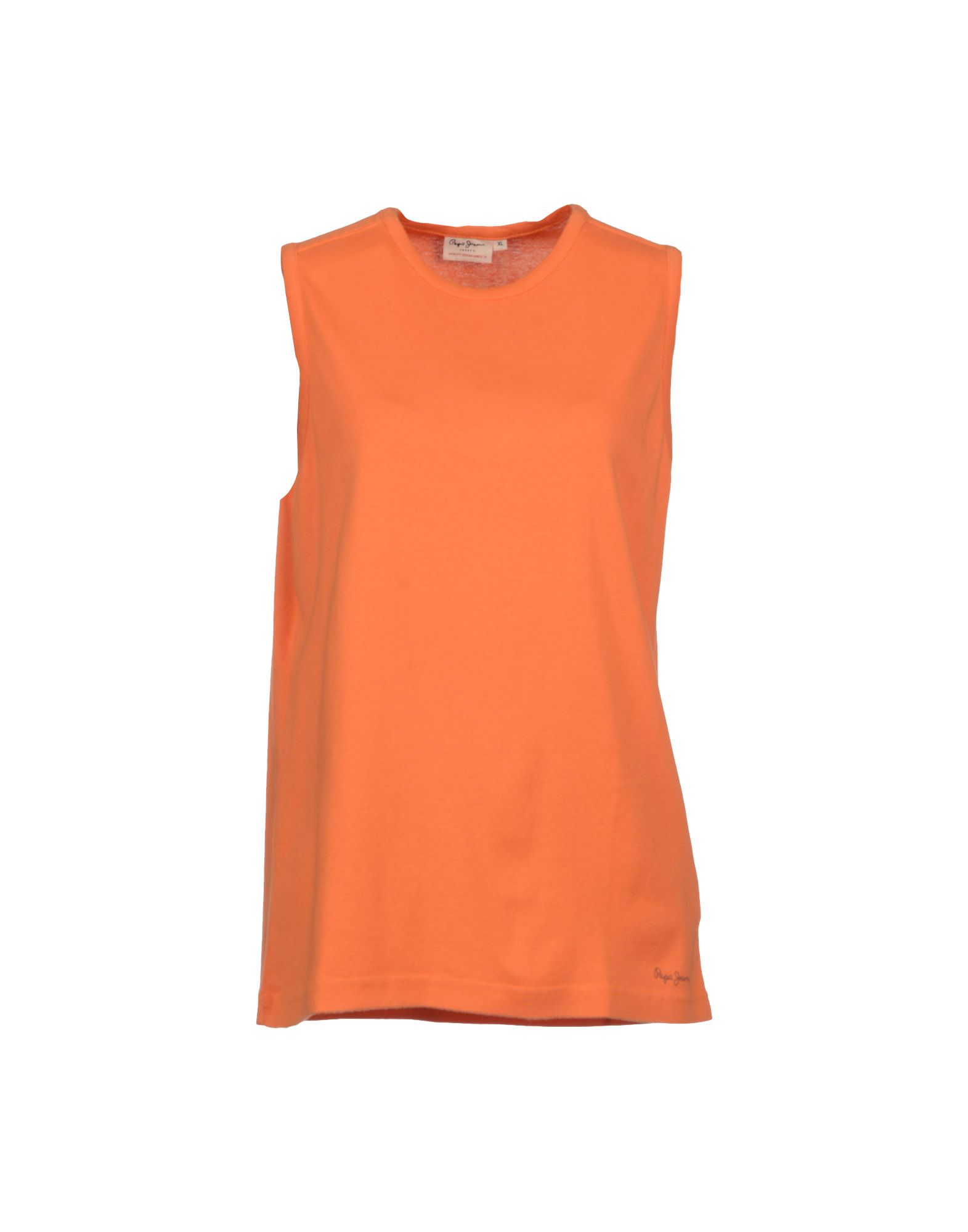 Foto Pepe Jeans Camisetas Sin Mangas Mujer Naranja