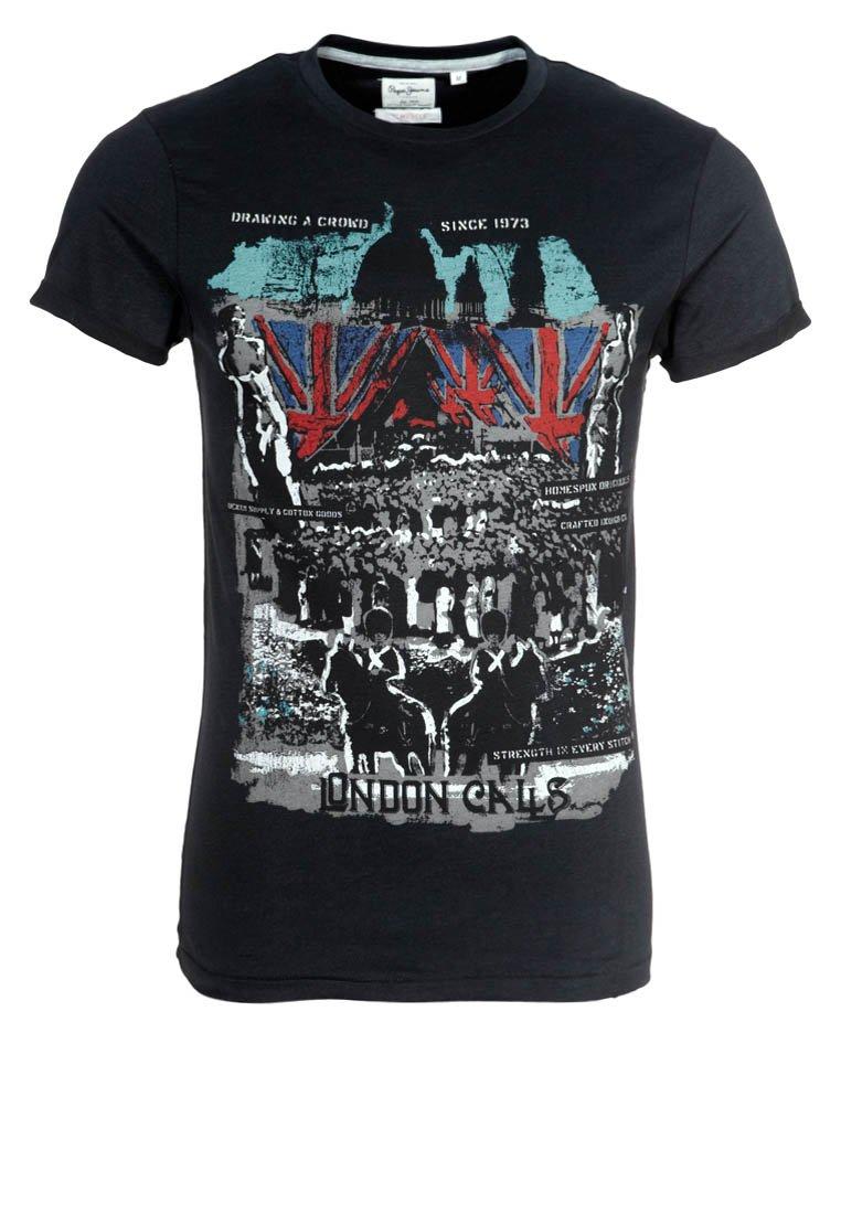 Foto Pepe Jeans KEATON Camiseta print negro