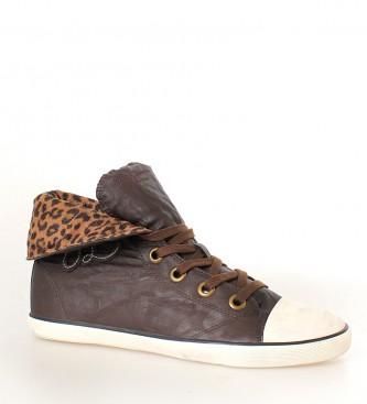 Foto Pepe jeans. Zapatillas Leopard marron