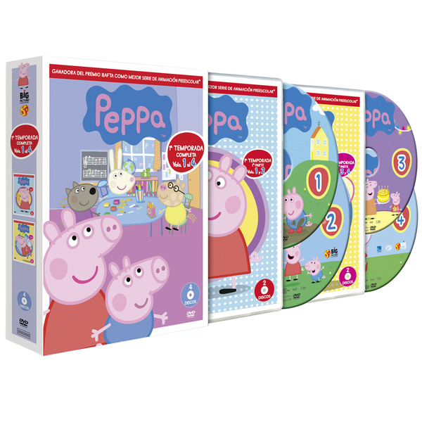 Foto Peppa Pig. 1ª Temporada, Vol.1-4