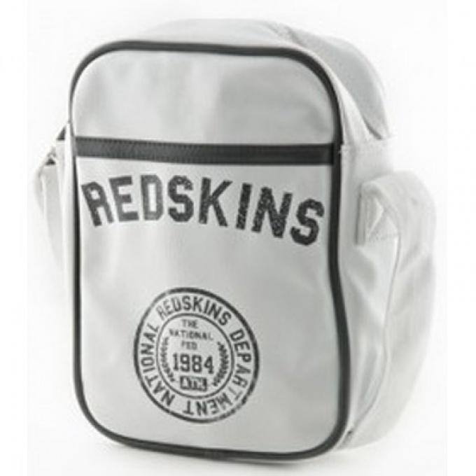 Foto PEQUEÑO BOLSO HOMBRE IMITACION CUERO NEGRO REDSKINS