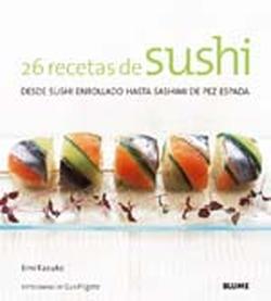 Foto Pequeño libro buen gusto. 26 Recetas de sushi