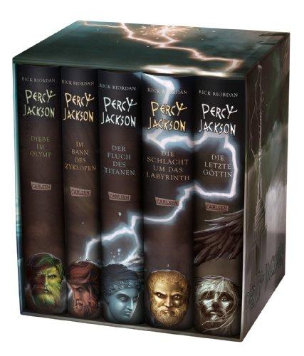 Foto Percy Jackson: Percy-Jackson-Schuber 5 Bände - inkl. E-Book Kane-Chroniken Bd. 1