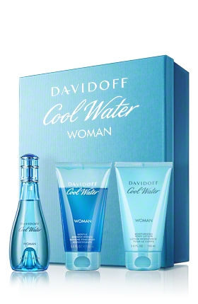 Foto Perfume Coffret Cool Water Woman de Davidoff para Mujer - Cofre regalo Eau de toilette 100ml
