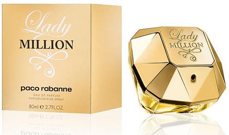 Foto Perfume Lady Million de Paco Rabanne para Mujer - Eau de Parfum 50ml