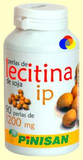Foto Perlas de Lecitina de Soja - 1200 mg - Pinisan - 90 perlas