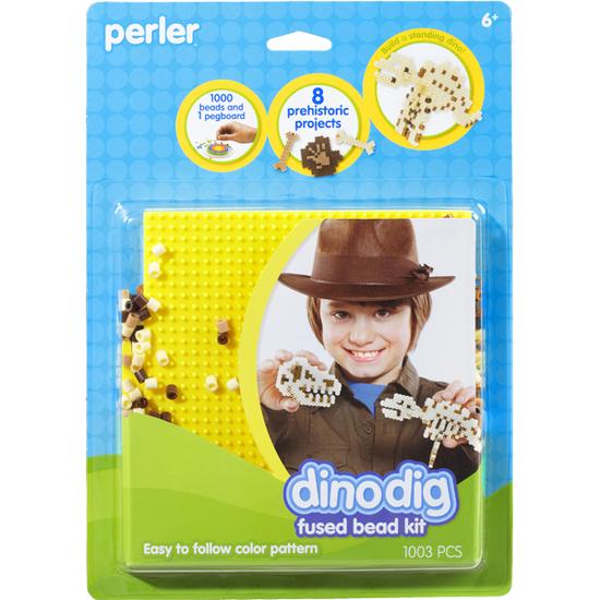 Foto Perler Fun Fusion Fuse Bead Activity Kit - Dino Dig